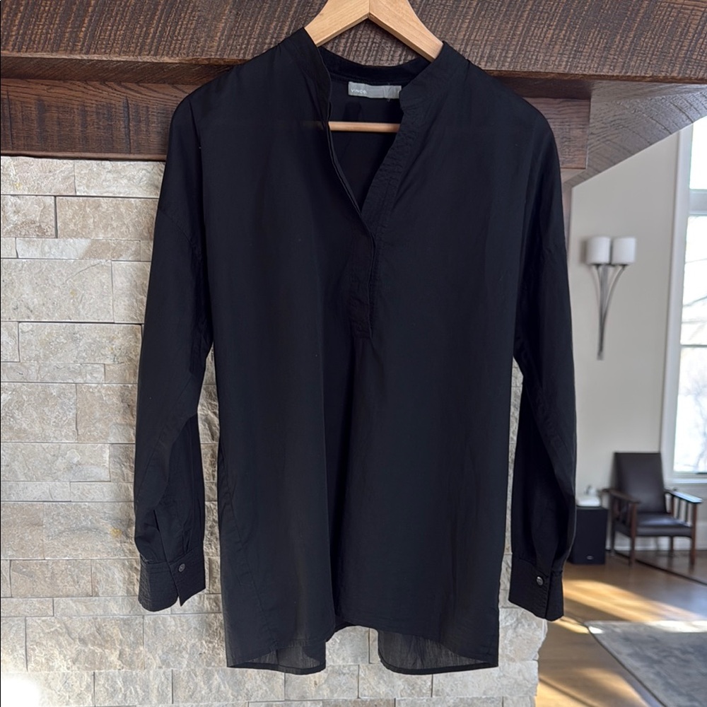 Vince cotton lightweight Long Sleeve Shirt